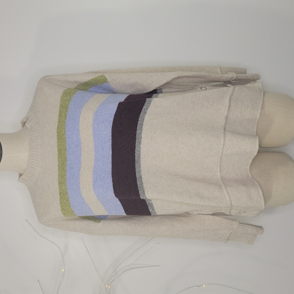 a.n.a. Oversized Striped Sweater SZ L   3/$15